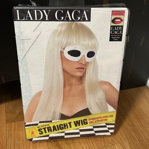 Lady Gaga long straight wig.  Never worn